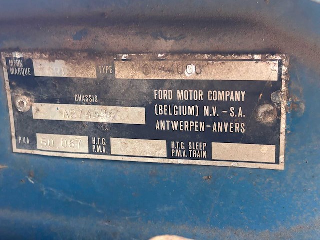 Ford - 1975 - 4000 6-y - oldtimer tractor - afbeelding 13 van  25