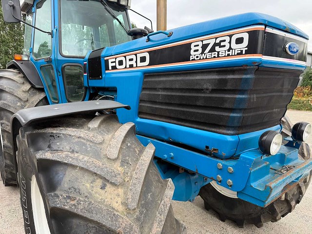 Ford - 1990 - 8730 dt - vierwielaangedreven landbouwtractor - afbeelding 7 van  46