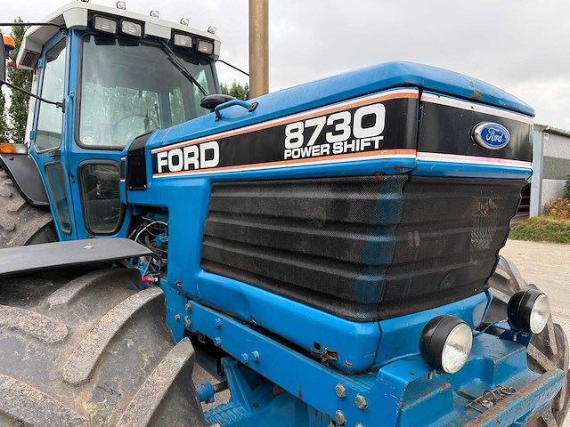 Ford - 1990 - 8730 dt - vierwielaangedreven landbouwtractor - afbeelding 8 van  46
