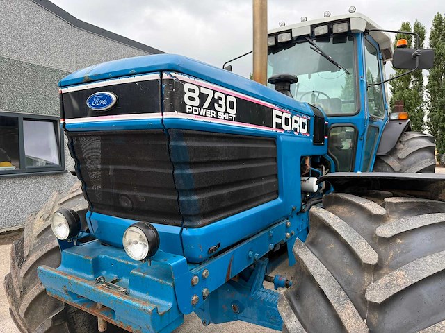 Ford - 1990 - 8730 dt - vierwielaangedreven landbouwtractor - afbeelding 45 van  46