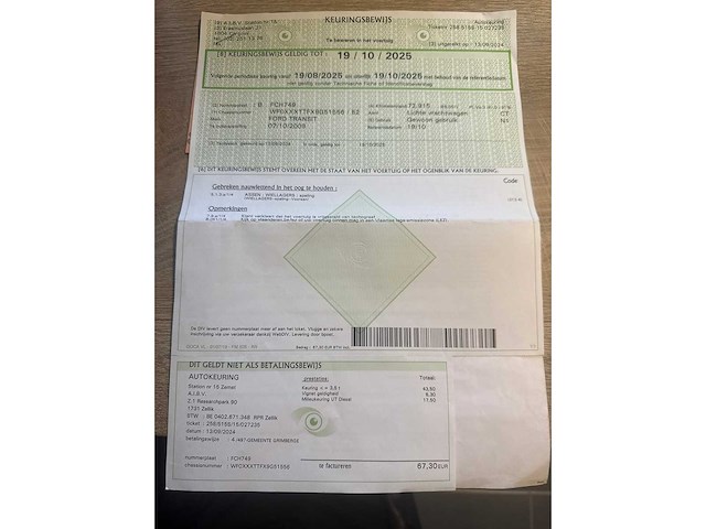 Ford - 2009 - transit - personenauto - afbeelding 1 van  4