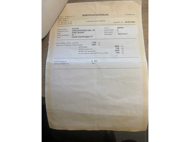 Ford - 2009 - transit - personenauto - afbeelding 3 van  4