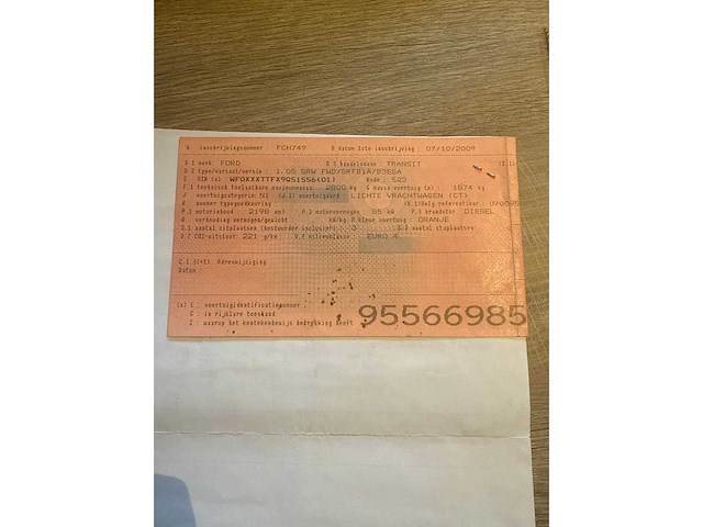 Ford - 2009 - transit - personenauto - afbeelding 4 van  4