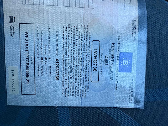 Ford - 2012 - transit connect - - personenauto - afbeelding 2 van  15