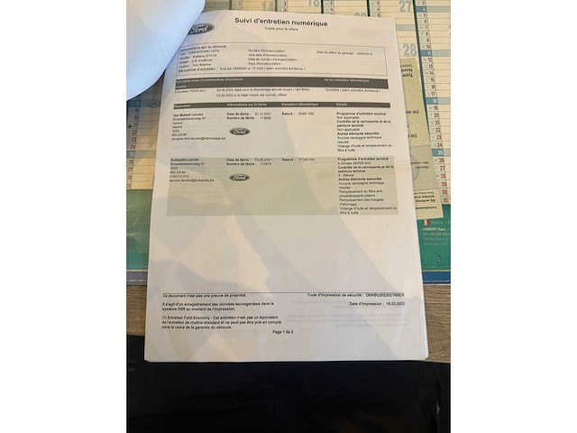 Ford - 2019 - mustang - personenauto - afbeelding 31 van  46