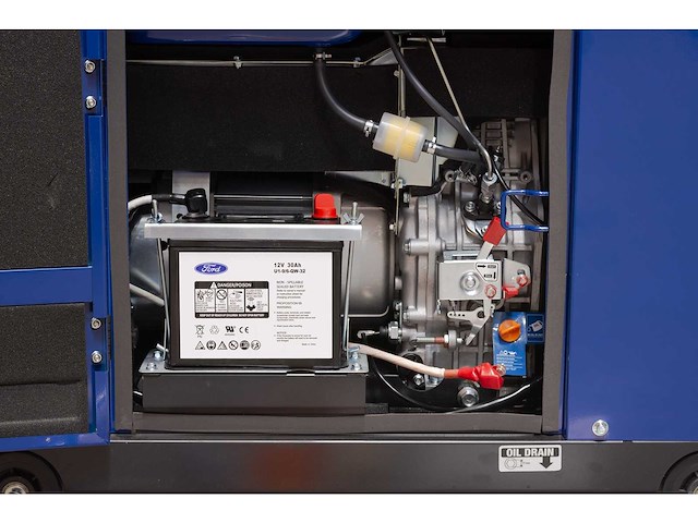Ford - 2026 - fdt10200se - 7.9 kva diesel generator 3phase - afbeelding 20 van  20