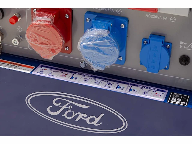 Ford - 2026 - fdt10200se - 7.9 kva diesel generator 3phase - afbeelding 19 van  20