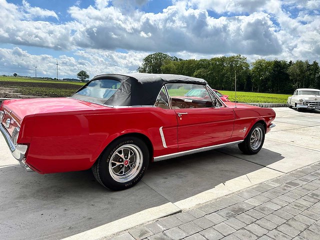 Ford - cabriolet - mustang - oldtimer - afbeelding 43 van  46