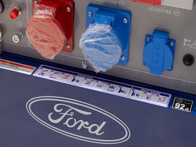 Ford - fdt10200se - 7.9kva diesel generator ford... - afbeelding 15 van  17