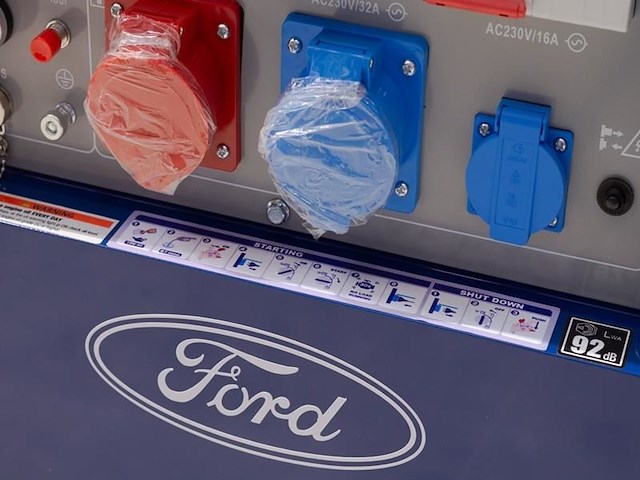 Ford - fdt10200se - 7.9kva diesel generator - afbeelding 17 van  18