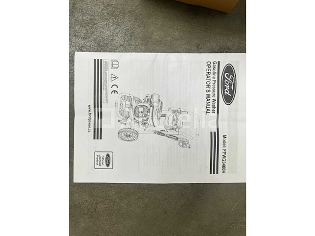 Ford - fpwg3400 - hogedrukreiniger 234 bar - afbeelding 12 van  17