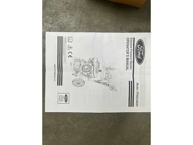 Ford - fpwg3400 - hogedrukreiniger 234 bar - afbeelding 17 van  17