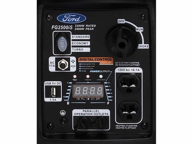 Ford - inventer generator fg2750is - power generator - afbeelding 4 van  4