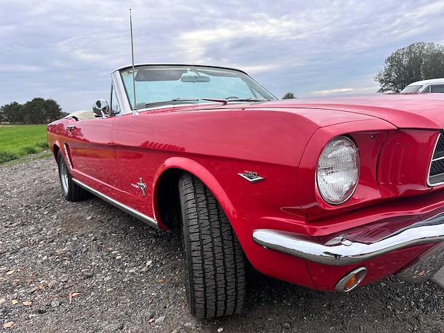 Ford - mustang cabrio - oldtimer - afbeelding 11 van  46