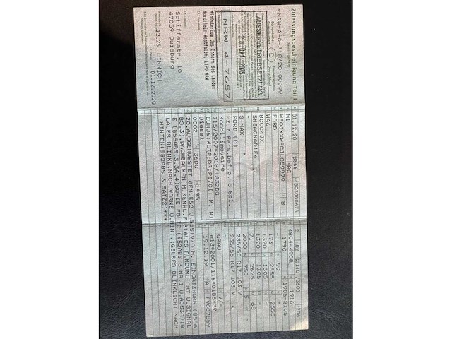 Ford - s-max - car - 2020 - afbeelding 16 van  21