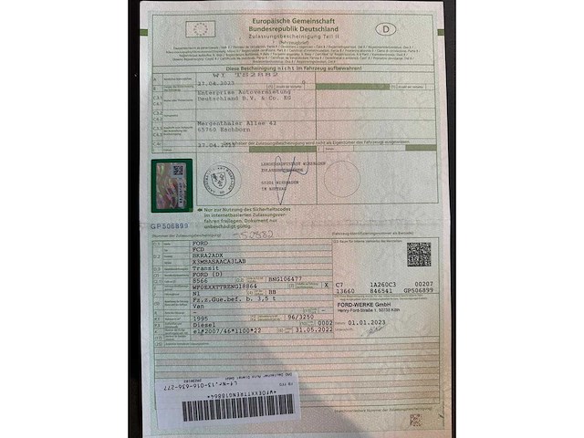 Ford - transit - fcd - van - afbeelding 9 van  19