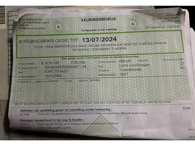 Ford - transit - lichte vracht - afbeelding 3 van  14