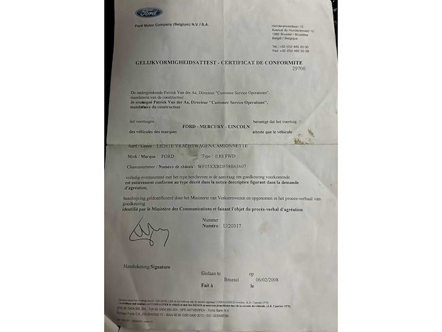 Ford - transit - lichte vracht - afbeelding 5 van  14