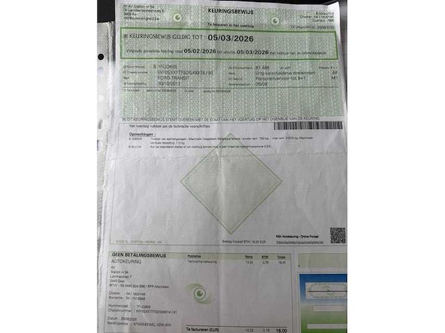 Ford - transit - van - afbeelding 10 van  12