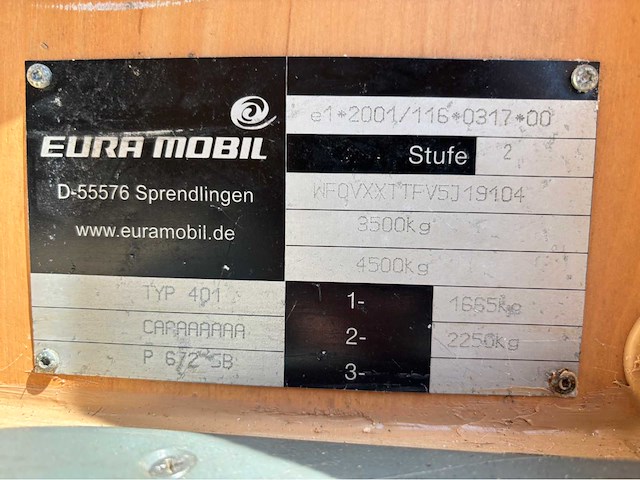 Ford 125 t350 eura mobil 2.8t camper - mobilhome - afbeelding 47 van  56
