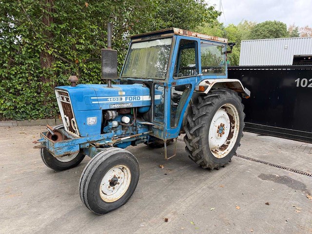 Ford 4600 oldtimer tractor - afbeelding 1 van  37