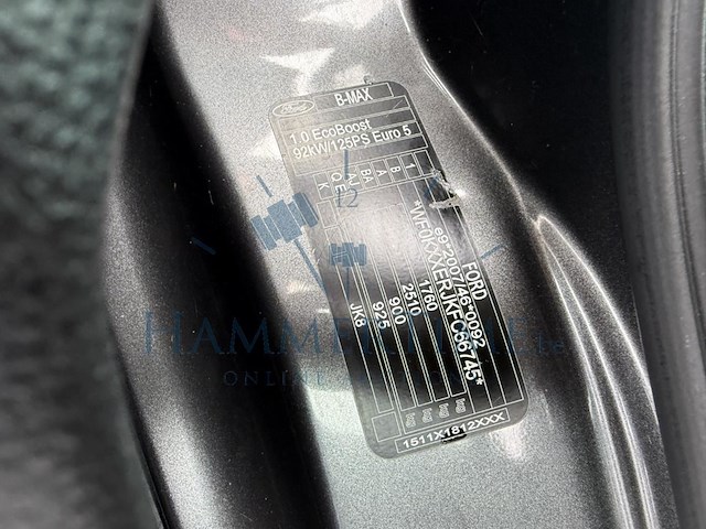Ford b-max 1.0 ecoboost titanium s&s, 2015 - afbeelding 21 van  31