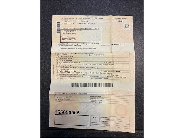Ford c-max 2008 - afbeelding 19 van  29