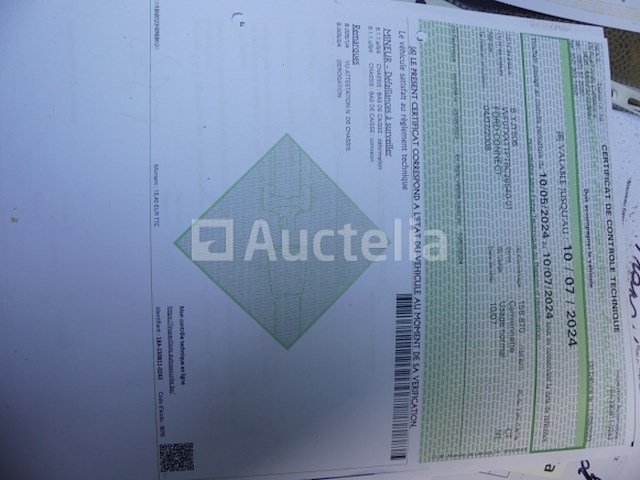 Ford connect vrachtwagen (2008-158,870km) (ref:010607-005) - afbeelding 24 van  25