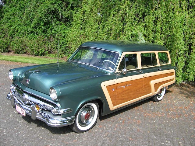 Ford country squire - 1954 - full-option oldtimer - afbeelding 1 van  15