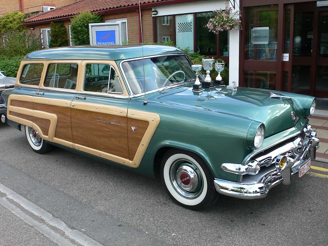 Ford country squire - 1954 - full-option oldtimer - afbeelding 10 van  15