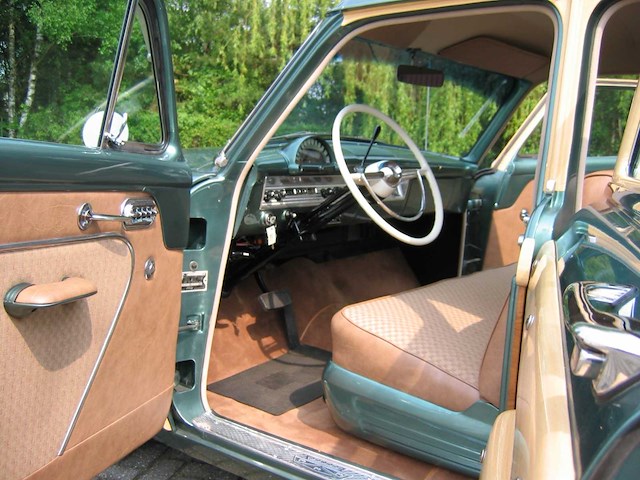 Ford country squire - 1954 - full-option oldtimer - afbeelding 13 van  15