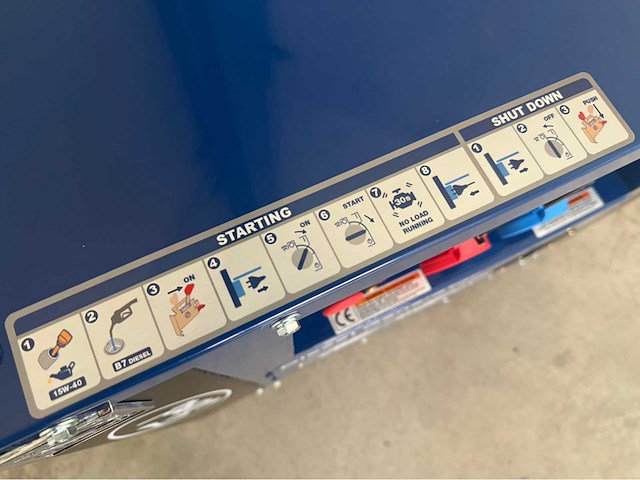 Ford diesel stroomgenerator - afbeelding 4 van  9