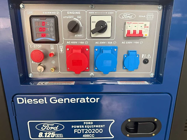 Ford diesel stroomgenerator - afbeelding 23 van  25