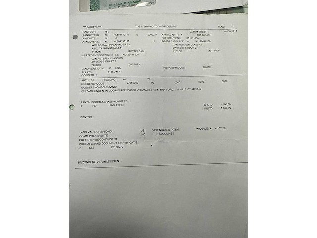 Ford econoline pickup 5-window 1964 - afbeelding 45 van  47