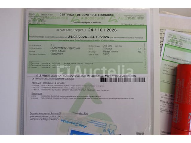 Ford f-max tractor unit (2022-370,890 km) - afbeelding 25 van  44