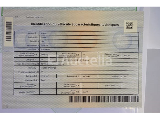 Ford f-max tractor unit (2022-391,922 km) - afbeelding 36 van  39