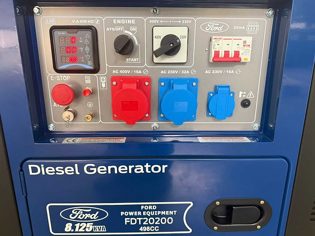 Ford fdt20200 diesel stroomgenerator - afbeelding 7 van  25