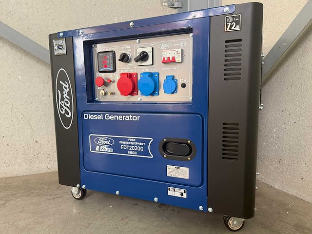 Ford fdt20200 diesel stroomgenerator - afbeelding 12 van  24