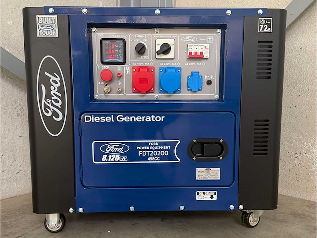 Ford fdt20200 diesel stroomgenerator - afbeelding 18 van  24