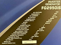 Ford fg2950is inverter stroomgenerator - afbeelding 9 van  13