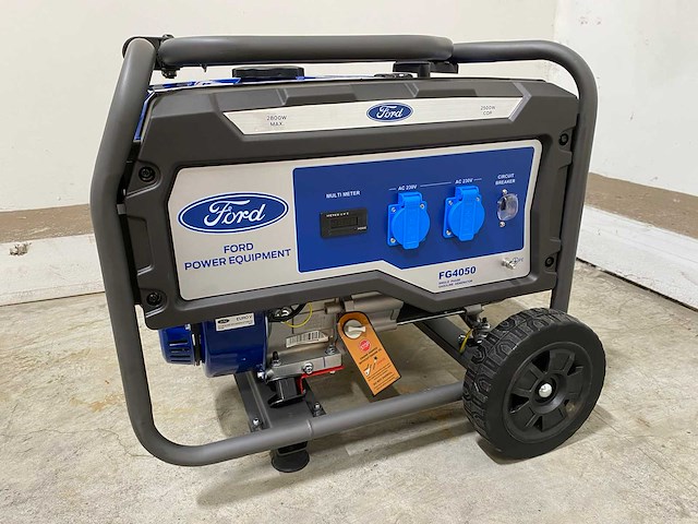 Ford fg4050 benzine stroomgenerator - afbeelding 1 van  10