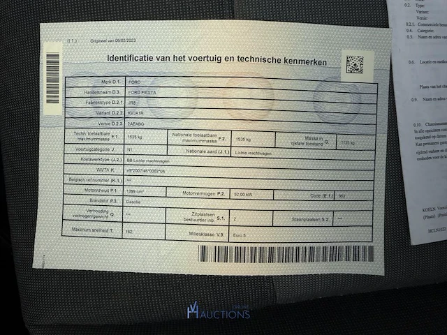 Ford fiesta - 2012 - afbeelding 4 van  12