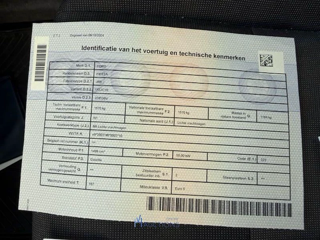 Ford fiesta - 2013 - afbeelding 4 van  13