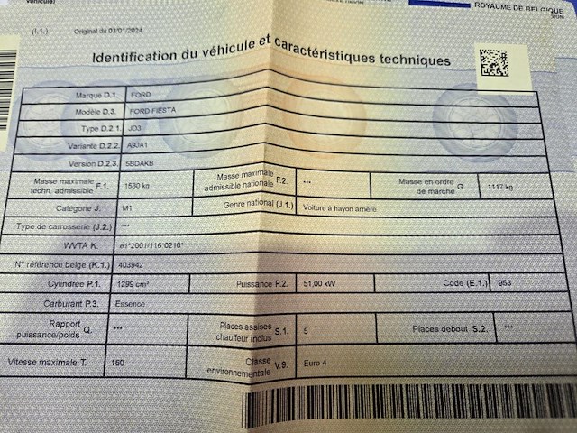 Ford fiesta, 2004 - afbeelding 20 van  31