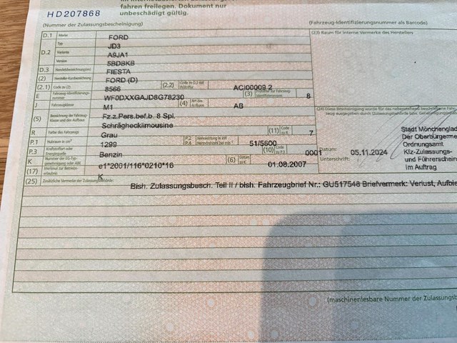 Ford fiesta, 2008 - afbeelding 30 van  40