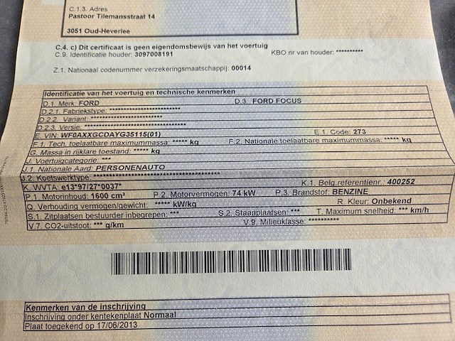 Ford focus , 2000 - afbeelding 20 van  30