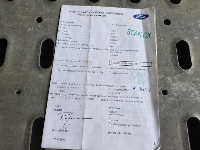 Ford focus , 2000 - afbeelding 22 van  30