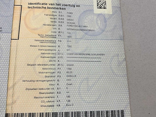 Ford focus c-max - afbeelding 8 van  9