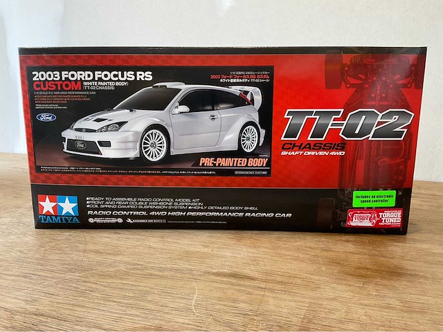 Ford focus rs custom 2003 rc model builder - afbeelding 2 van  3