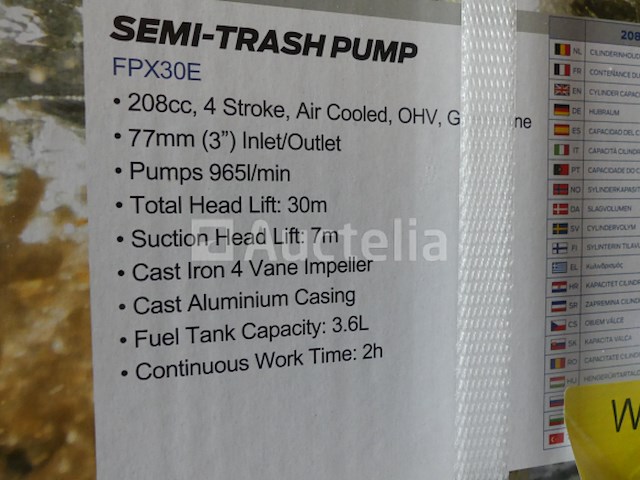 Ford fpx30e benzinewaterpomp - afbeelding 3 van  3